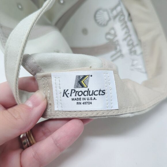 Vintage Shell Houston Open Golf Cap Hat USA - Picture 10 of 10